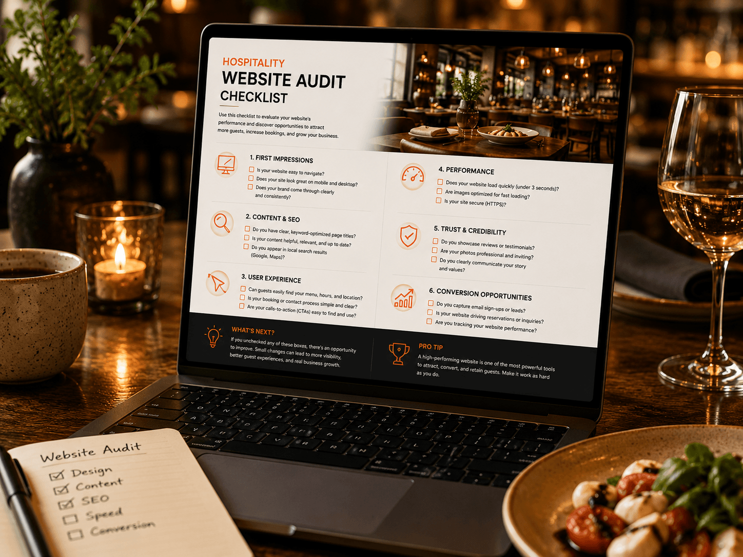 Hospitality Website Audit Checklist