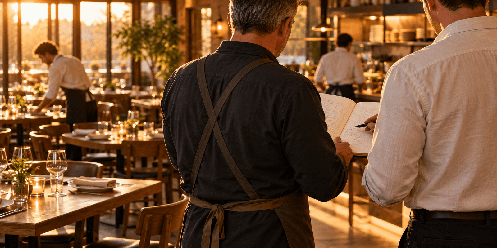 Hospitality marketer reviewing campaign performance and customer insights
